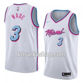 Dres Miami Heat Dwyane Wade 3 Nike City Edition Swingman